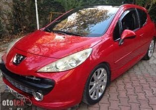 PEUGEOT 207- 06/09; ÖN TAMPON PANJURU ALT SİYAH (IZGARA) (3 KAPI SPORT) (TW)