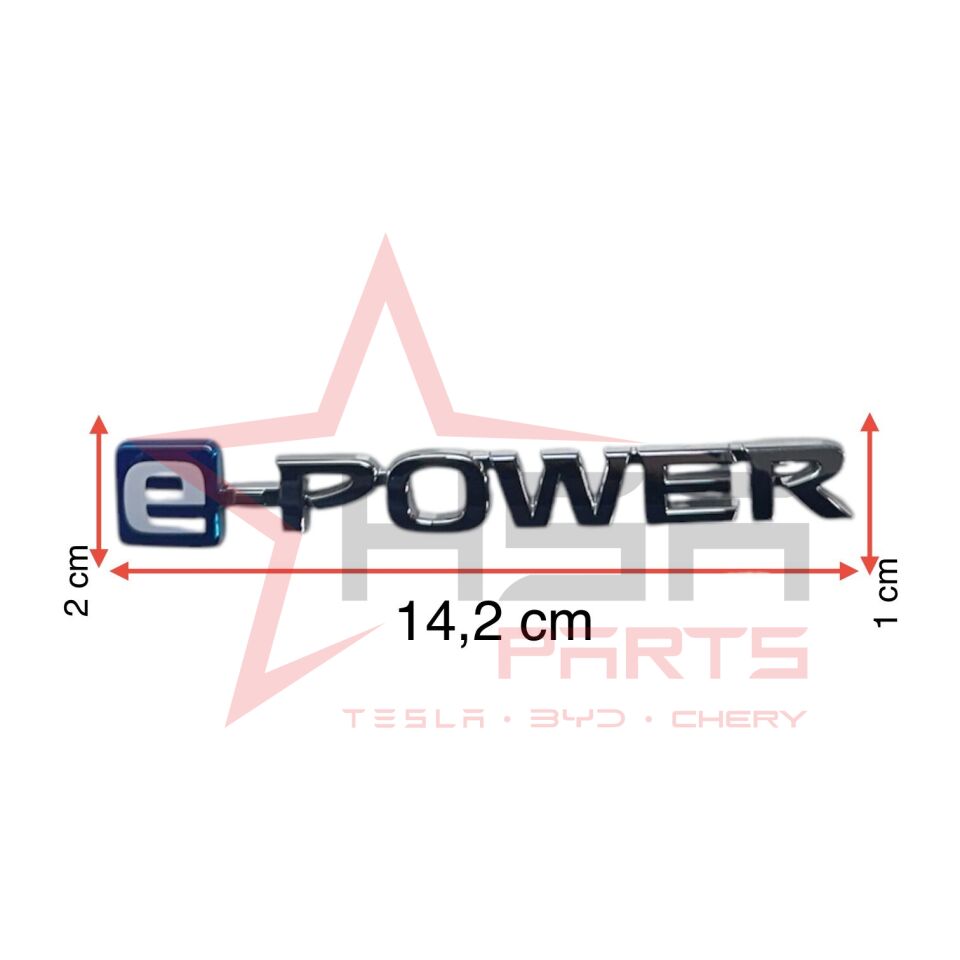 2021-2024 Nissan Qashqai Sol/Sağ Ön Bagaj Yazısı Krom (E-Power Yazısı) Kapı 80892-6UM0A