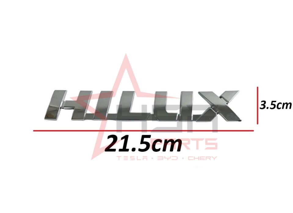 2015-2024 Toyota Hilux Revo Arka Bagaj Yazısı Krom (Hilux Yazısı) 75427-0K030