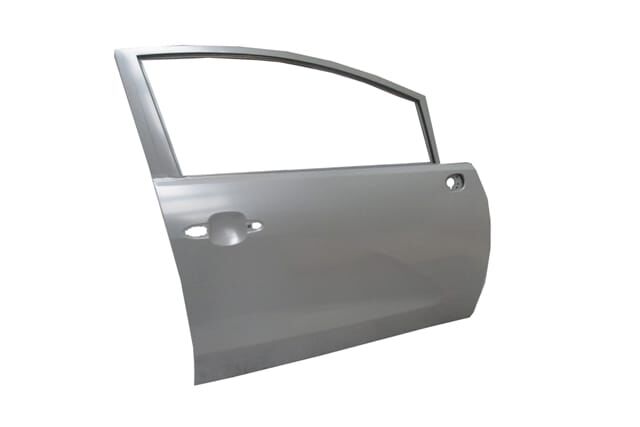 KIA RIO- HB- 12/16; ÖN KAPI KOMPLE SAĞ GRİ BOYALI(İCELİ/ÇEKOMASTİKLİ)(TW)