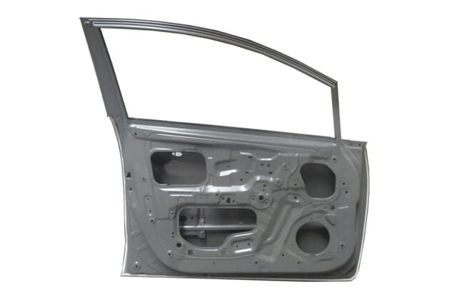 KIA RIO- HB- 12/16; ÖN KAPI KOMPLE SOL GRİ BOYALI(İCELİ/ÇEKOMASTİKLİ)(TW)