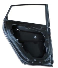 FORD FIESTA- 09/13; ARKA KAPI KOMPLE SOL  İCELİ (ÇEKOMASTİKLİ) (TW)