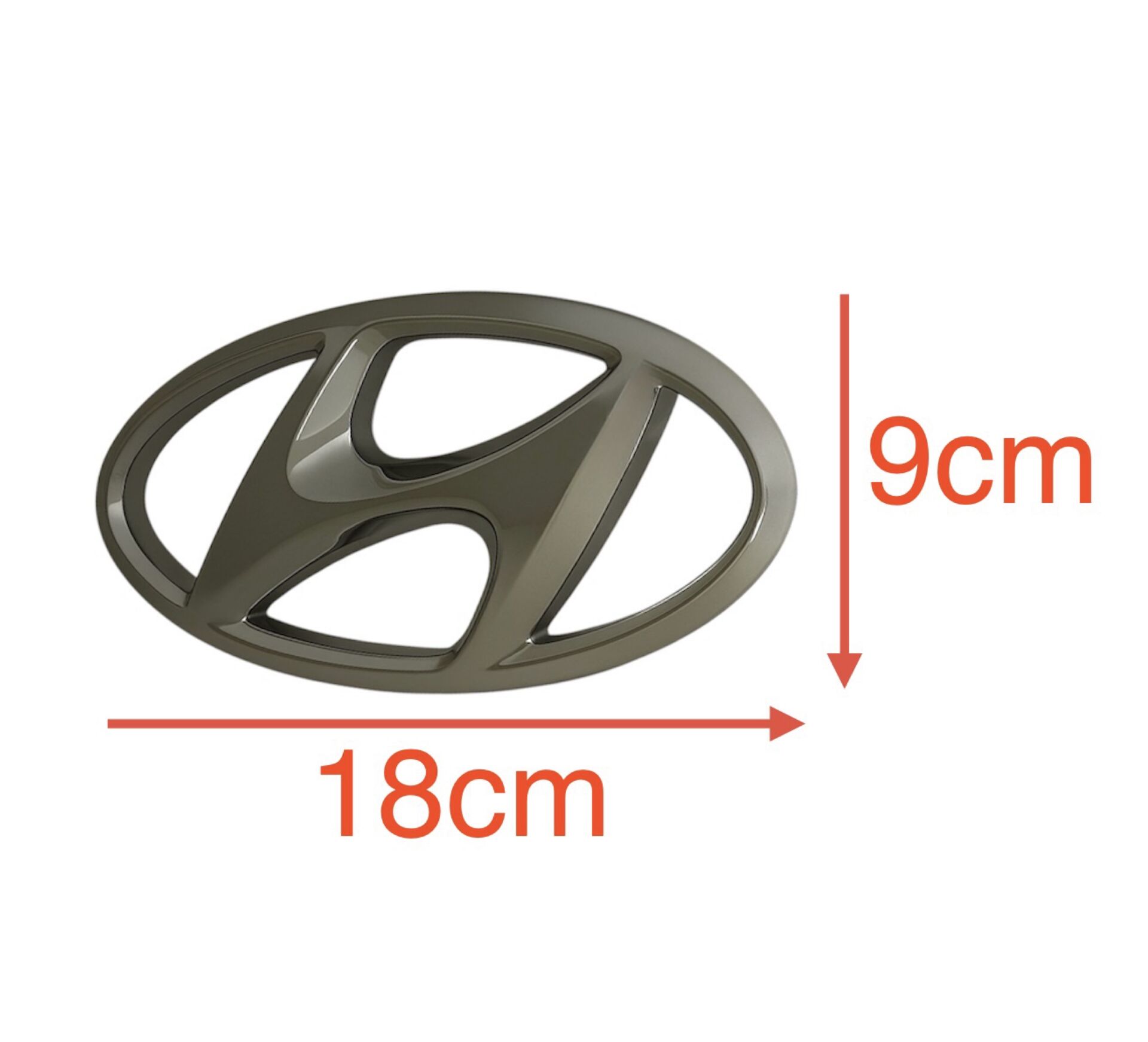 Hyundaı Panjur Göbek İ20 15-20/Elantra 17-20 Ön(Arma)