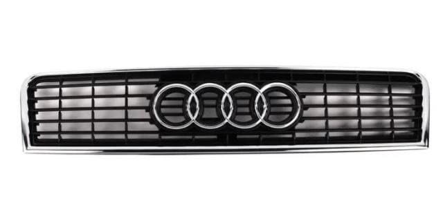 AUDI A4- 02/05; ÖN PANJUR SİYAH (NİKELAJ ÇERÇEVELİ) (ARMASIZ) (TW)