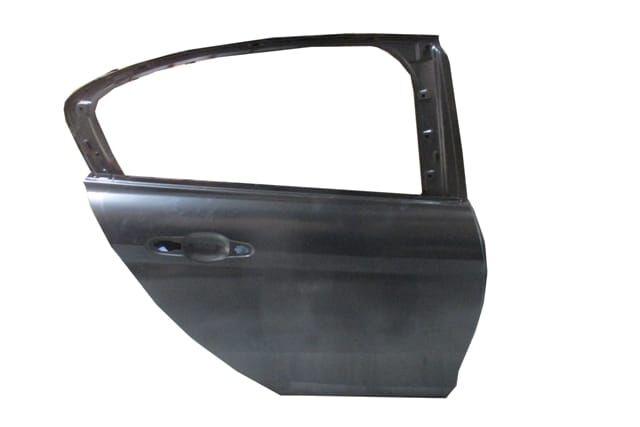 FIAT EGEA- SD/HB- 21/25; ARKA KAPI KOMPLE SAĞ SİYAH BOYALI (İCESİZ) (TW)