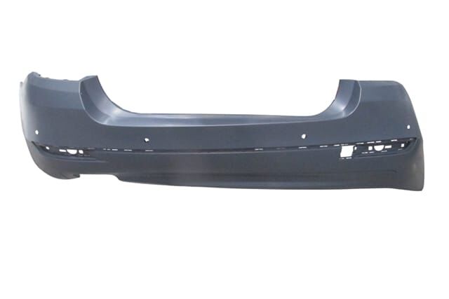 (YENİ ÜRÜN!!!)BMW 5 SERI- F10- 13/16; ARKA TAMPON GRİ (SENSÖR/ÇITA DELİKLİ)(LUXURY) (TW)