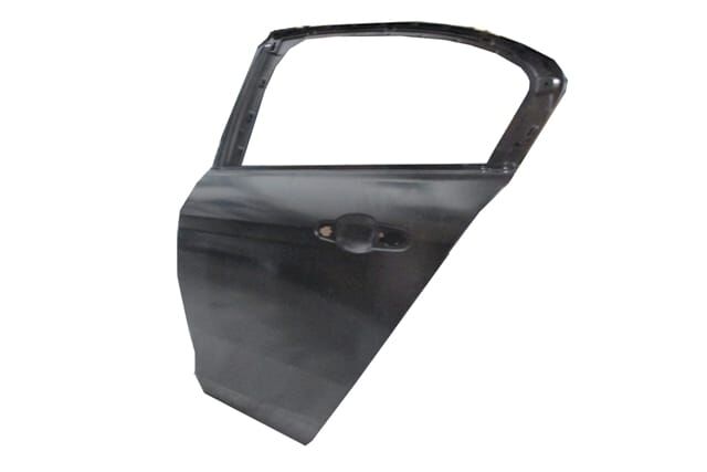 FIAT EGEA- SD/HB- 21/25; ARKA KAPI KOMPLE SO SİYAH BOYALI (İCESİZ) (TW)