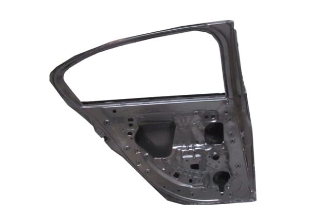 FIAT EGEA- SD/HB- 21/25; ARKA KAPI KOMPLE SO SİYAH BOYALI (İCESİZ) (TW)