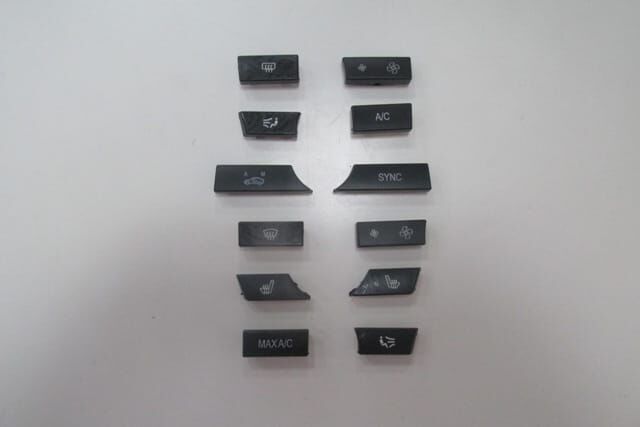 BMW 5 SERI- F10- 10/16; KLİMA AYAR DÜĞME SETİ (12 PARÇA)