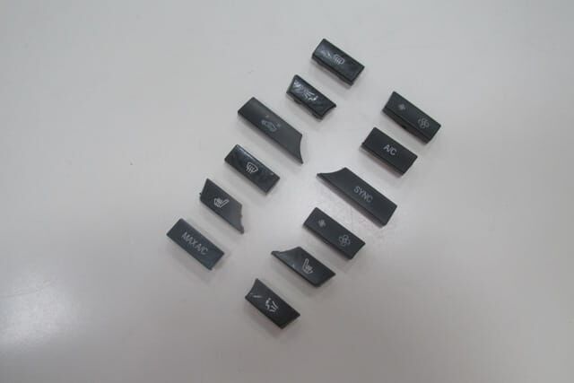 BMW 5 SERI- F10- 10/16; KLİMA AYAR DÜĞME SETİ (12 PARÇA)