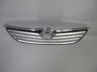 TOYOTA COROLLA- ZZE121- 05/06; ÖN PANJUR NİKELAJ ÇERÇEVELİ/İÇ PETEKLERİ GÜMÜŞ GRİ DÜZ ÇİZGİLİ TİP