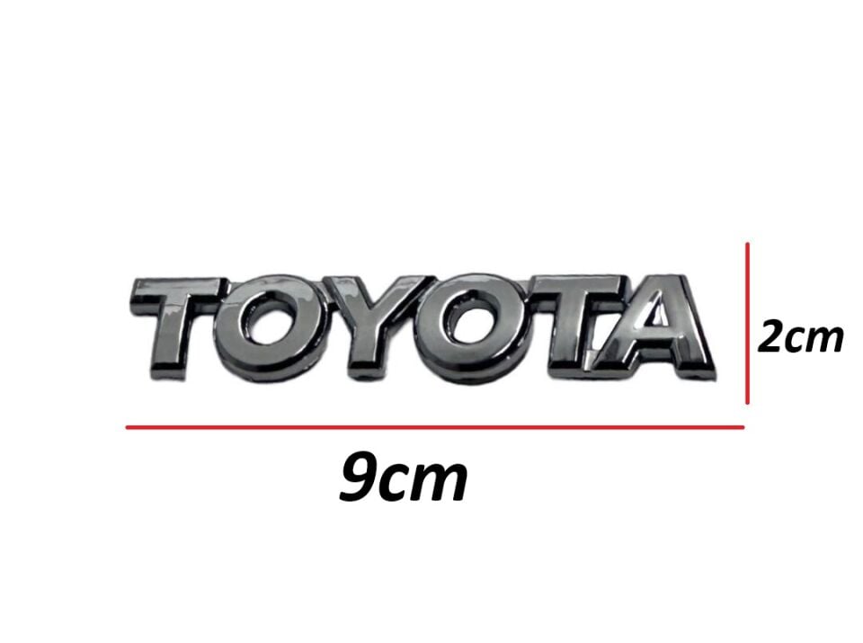 Toyota Bagaj Krom Corolla Ae101 92-01 Arka(Toyota Yazısı)