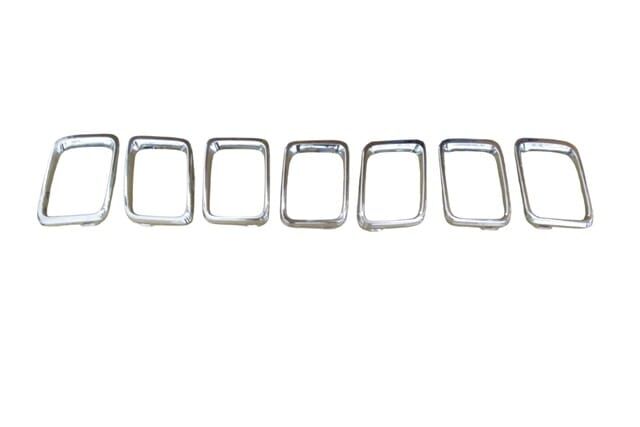 JEEP COMPASS- 16/20; ÖN PANJUR SET (7 PARÇA) (NİKELAJLI) (TYG)