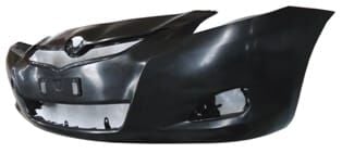 TOYOTA YARIS- 11/12; ÖN TAMPON SİYAH (SİS/PANJUR DELİKLİ (SEDAN)