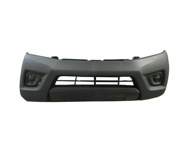 NISSAN PICK UP- NAVARA- 16/18; ÖN TAMPON SİYAH (PÜTÜRLÜ/FARYIKAMASIZ/SİS DELİKSİZ/SİS YUVAAÇILAB