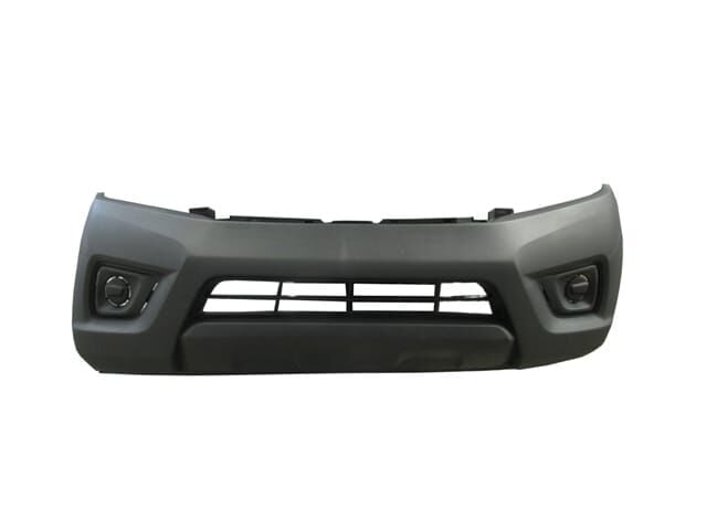 NISSAN PICK UP- NAVARA- 16/18; ÖN TAMPON SİYAH (PÜTÜRLÜ/FARYIKAMASIZ/SİS DELİKSİZ/SİS YUVAAÇILAB