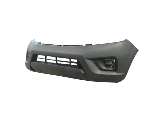 NISSAN PICK UP- NAVARA- 16/18; ÖN TAMPON SİYAH (PÜTÜRLÜ/FARYIKAMASIZ/SİS DELİKSİZ/SİS YUVAAÇILAB