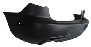 MAZDA 3- HB- 07/09; ARKA TAMPON SİYAH (PLAKA/REFLEKTÖR DELİKLİ)