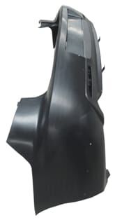 MAZDA 3- SD- 07/09; ARKA TAMPON SİYAH (PLAKA/REFLEKTÖR DELİKLİ)