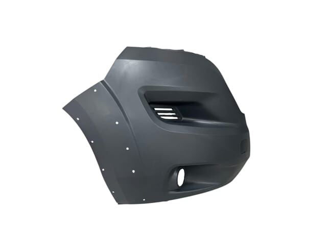 FIAT DUCATO- 14/24; ÖN TAMPON UCU SAĞ GRİ (SİS DELİKLİ/ÇEKİ KAPAKLI)(DODİK DELİKLİ)