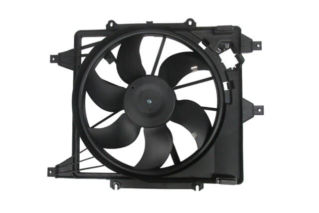 RENAULT CLIO- 2- SD/HB- 02/06; RADYATÖR FAN DAVLUMBAZI KOMPLE 1.5 DCİ(KLİMALI/MOTORLU)6KANAT(ORİS)