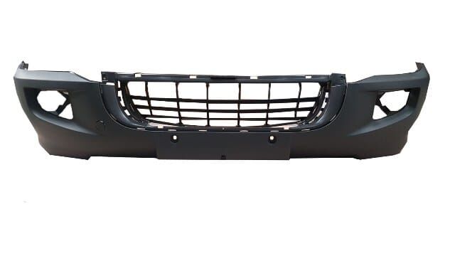 VOLKSWAGEN CRAFTER- 07/17; ÖN TAMPON SİYAH (BRAKETLİ/SİS DELİKLİ/ÇEKİ DEMİRİ KAPAKLI (ITALYA)