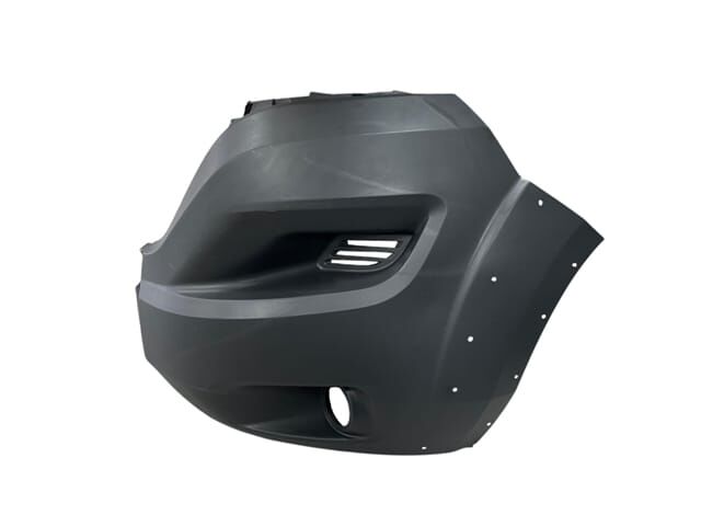 FIAT DUCATO- 14/24; ÖN TAMPON UCU SOL GRİ (SİS DELİKLİ) (DODİK DELİKLİ)