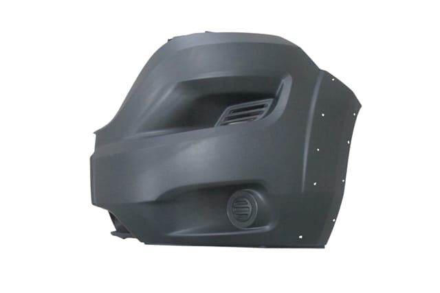 PEUGEOT BOXER- 14/24; ÖN TAMPON UCU SOL GRİ (SİS DELİKSİZ) (DODİK DELİKLİ)