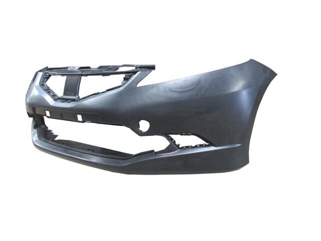 HONDA JAZZ- 09/11; ÖN TAMPON SİYAH (PANJUR DELİKLİ BFN)