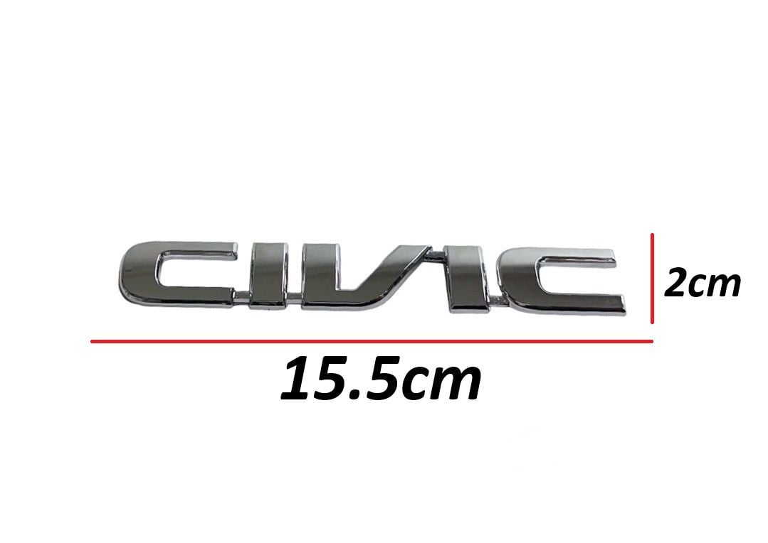 Honda Bagaj Krom Cıvıc 02-05 Arka(Cıvıc Yazısı)