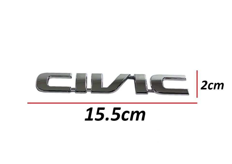 Honda Bagaj Krom Cıvıc 02-05 Arka(Cıvıc Yazısı)