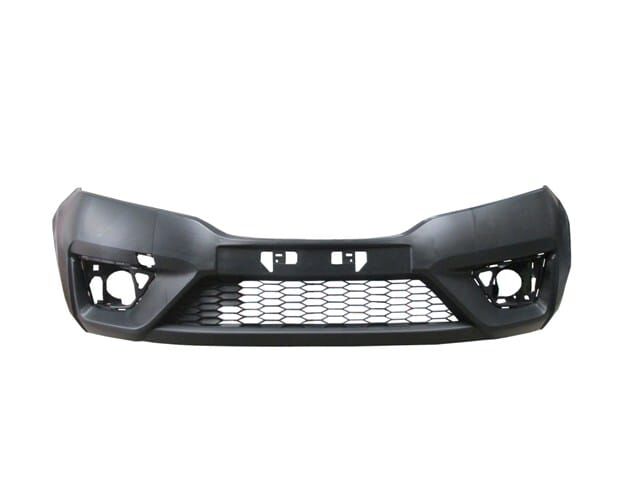 HONDA JAZZ- 15/17; ÖN TAMPON SİYAH (SİS DELİKLİ/PANJURLU FPI)