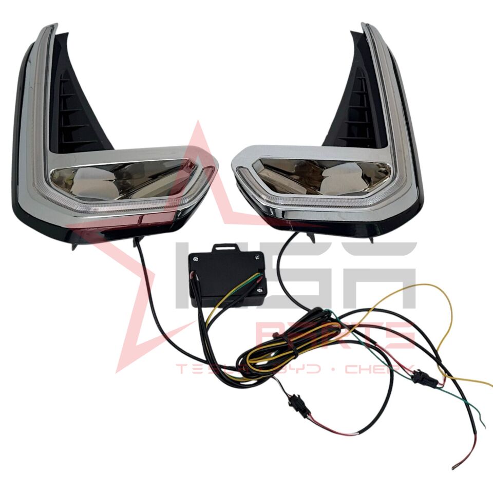 2020-2022 Toyota Hilux Revo Sis Lamba Kapağı (Ledli/ Modifiyeli) Takım UNI-16144