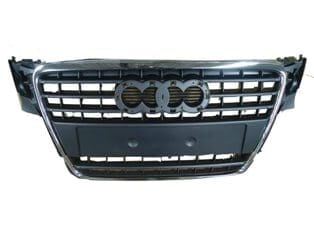 AUDI A4- 08/12; ÖN PANJUR KOYU GRİ (NİKELAJ ÇERÇEVELİ/SENSÖR DELİKSİZ) (TÜV)(TYG)