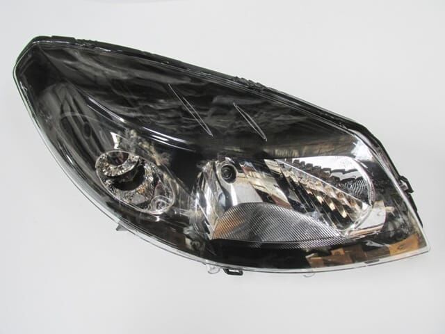 DACIA SANDERO- 09/12; FAR LAMBASI SAĞ MANUEL SİYAH (H4) (AYFAR) (E MARKLI)