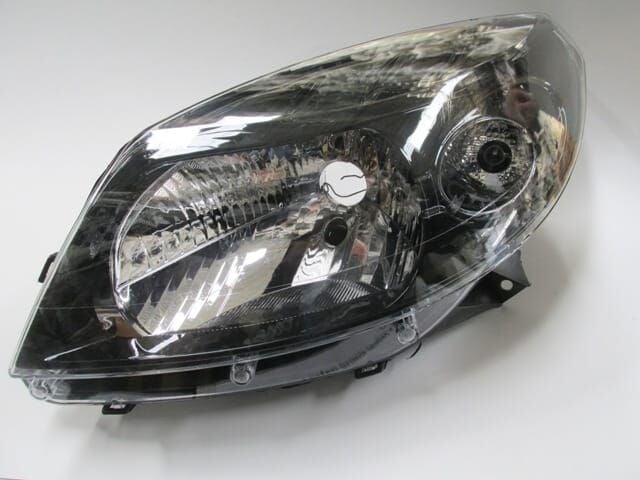 DACIA SANDERO- 09/12; FAR LAMBASI SOL MANUEL SİYAH (H4) (AYFAR) (E MARKLI)