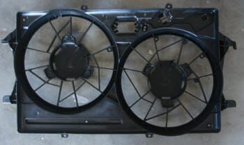 FORD FOCUS- SD/HB- 01/03; RADYATÖR FAN DAVLUMBAZI ÇİFTLİ BOŞ GÖVDE BENZİNLİ TİP
