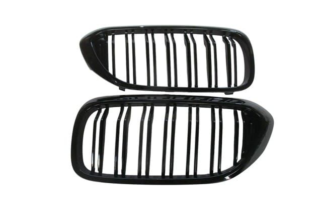 BMW 5 SERI- G30- 17/20; ÖN PANJUR SAĞ/SOL SET (2 PARÇA)PARLAK SİYAH (ÇİFT ÇITALI) (M5)