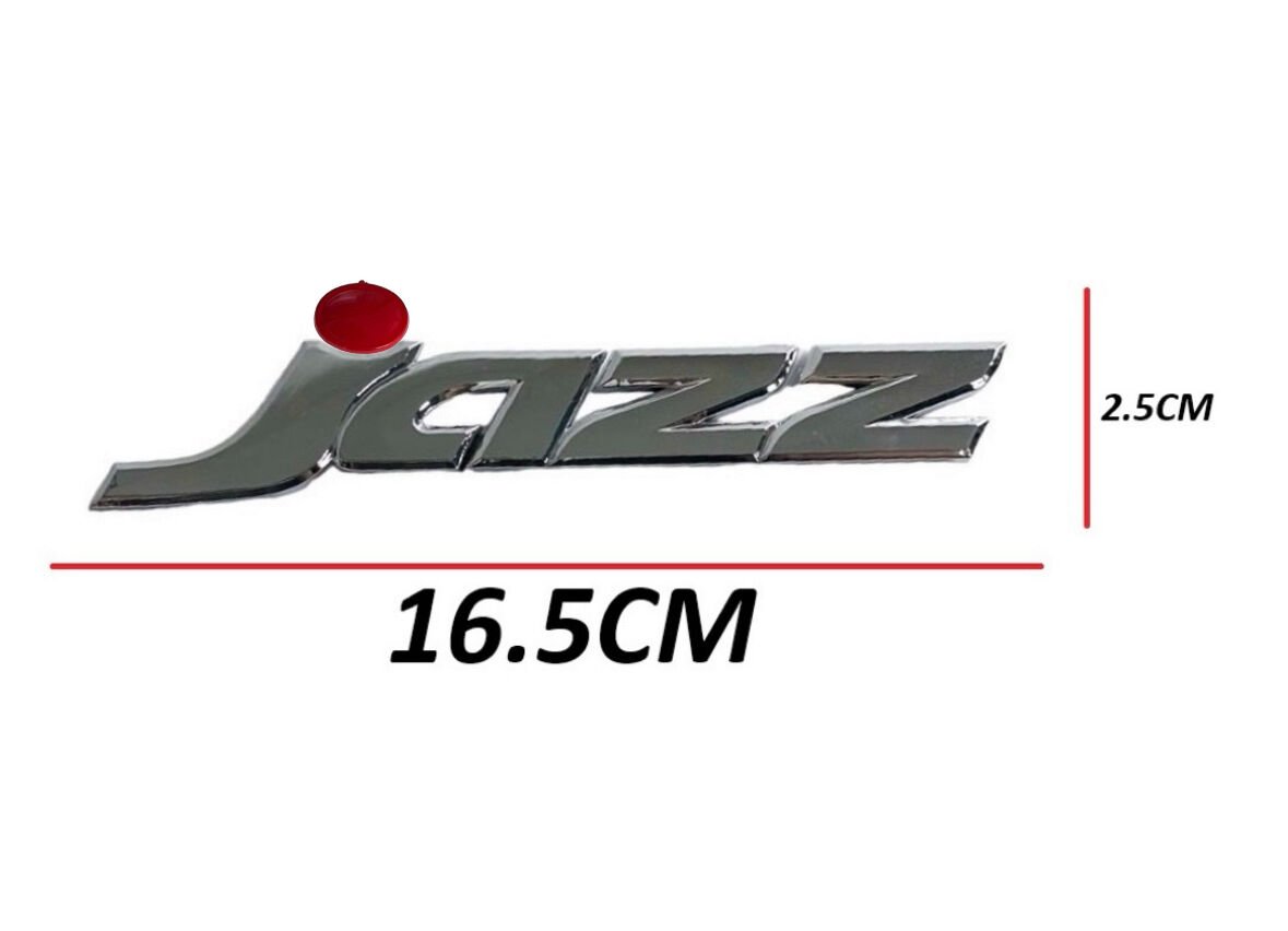 Honda Bagaj Krom Jazz 02-08 Arka(Jazz Yazısı)