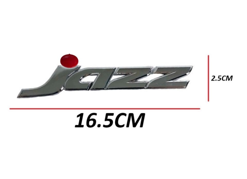 Honda Bagaj Krom Jazz 02-08 Arka(Jazz Yazısı)