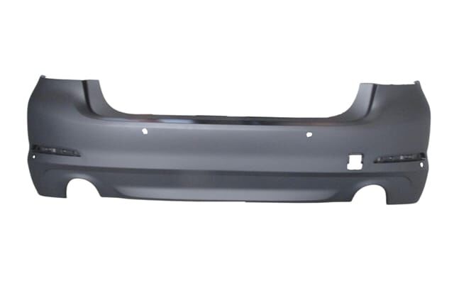 BMW 5 SERI- G30- 17/20; ARKA TAMPON GRİ (4 SENSÖR DELİKLİ) (TYG)