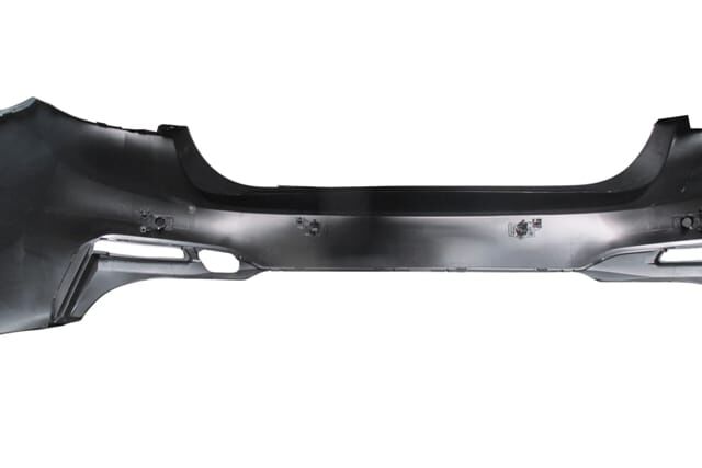 BMW 5 SERI- G30- 17/20; ARKA TAMPON ASTARLI (ÇEKÇ KAPAKLI/KARLIKLI/BRAKETLİ/SENSÖR DELİKLİ) (M-TECH)