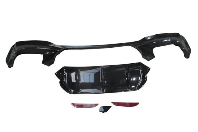 BMW 5 SERI- G30- 17/20; KARLIK PRLK SİYAH (ARKA TAMPON ALTI) (ÇEKİ DEMİR KAPAKLI/ÇİFT EGZOSLU)F90/M5