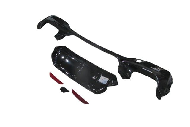 BMW 5 SERI- G30- 17/20; KARLIK PRLK SİYAH (ARKA TAMPON ALTI) (ÇEKİ DEMİR KAPAKLI/ÇİFT EGZOSLU)F90/M5