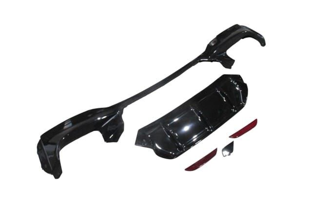 BMW 5 SERI- G30- 17/20; KARLIK PRLK SİYAH (ARKA TAMPON ALTI) (ÇEKİ DEMİR KAPAKLI/ÇİFT EGZOSLU)F90/M5