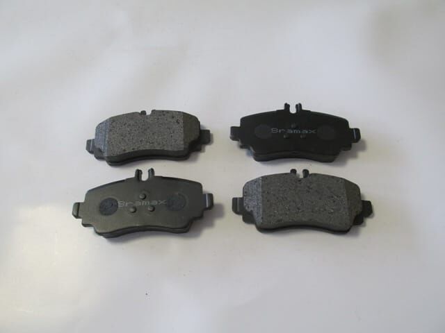 MERCEDES A CLASS- W168- 98/04; ÖN FREN BALATASI (KABLOSUZ)(DİSK)(116,43X57,55X16,85)(BRAMAX)