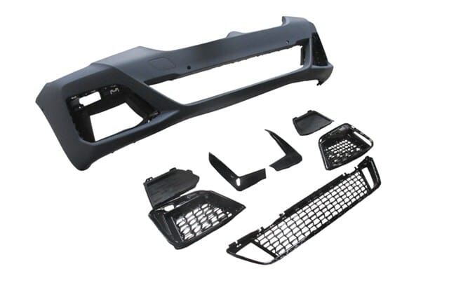 BMW 5 SERI- G30- 20/22; ÖN TAMPON ASTARLI(SİS DLKSİZ KAPAK/IZGARALI)(SENSÖR D.Lİ/ÇEKİ KAPAKLI)M-TECH