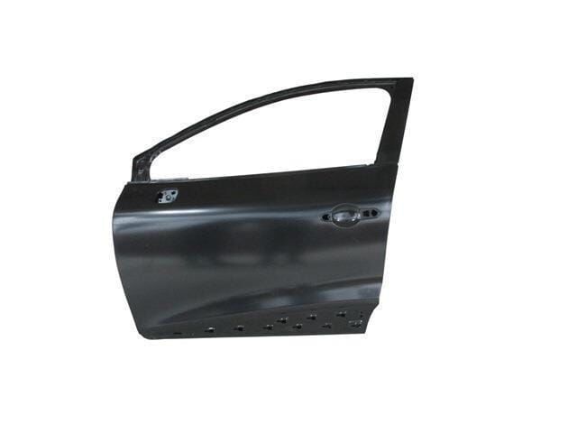 RENAULT CLIO- 4- SPORT TOURER- 13/16; ÖN KAPI KOMPLE SOL SİYAH BOYALI  (İCELİ/ÇEKOMASTİKLİ) (TW)