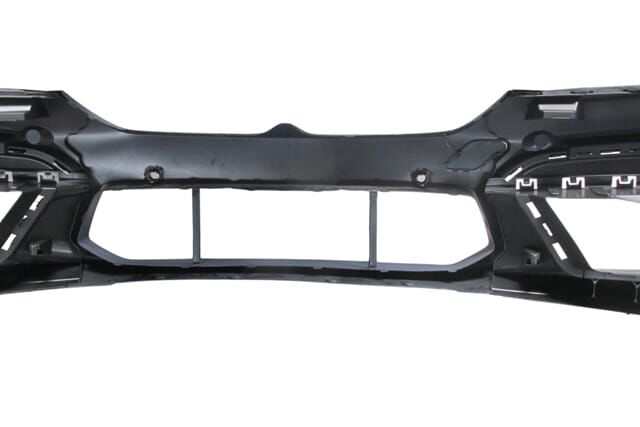 BMW 5 SERI- G30- 20/22; ÖN TAMPON GRİ (IZGARALI/SİS KAPAKLI/SENSÖR DELİKLİ) (F90/M5/LCI)