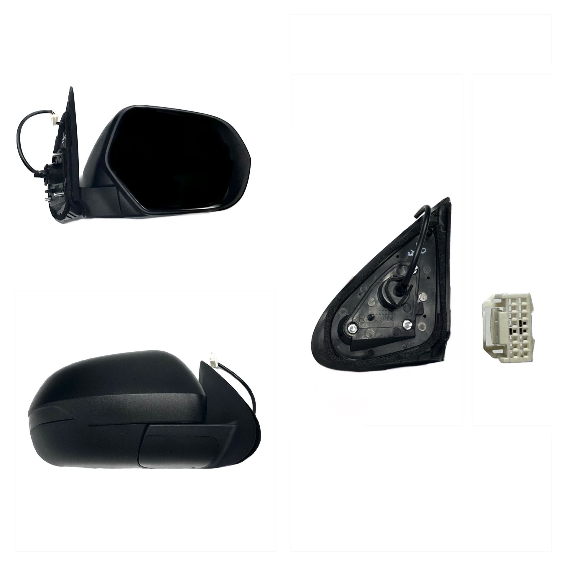 Mıtsubıshı Ayna Dikiz L200 19-23 Sağ (Elektrikli/3 Fişli/Siyah )